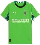 Fu&szlig;balltrikot PUMA "BMG AWAY JERSEY REPLICA JR", Kinder, Gr. 176, wei&szlig; (puma gr&uuml;n,