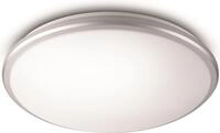 Philips LED Deckenleuchte Twirly 1200lm grau, LED fest integriert, Warmwei&szlig;