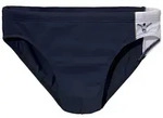 Chiemsee Badeslip mit Kontrasteins&auml;tzen blau 4