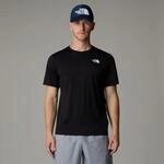 Funktionsshirt THE NORTH FACE "M 24/7 S/S TEE REG", Herren, Gr. L, schwarz (tnf