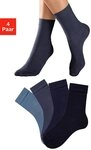 H.I.S Socken f&uuml;r Kinder Damen Unisex aus Baumwolle atmungsaktiv Mittelhocher...