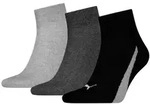 PUMA Kurzsocken PUMA UNISEX LIFESTYLE QUARTER 3P (3-Paar, 3 Paar) mit kurzem
