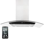 KKT KOLBE Inselhaube Dunstabzugshaube 90 cm SINUS-INSEL-HC Dunstabzugshaube 90...