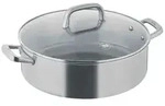Berndes Servierpfanne mit Glasdeckel 28 oder 32 cm, poliert - Tricion Resist