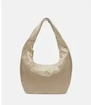 Liebeskind Berlin Schultertasche Hobo, Ger&auml;umige Hobo aus folierter Baumwolle