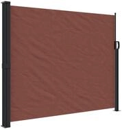 vidaXL Seitenmarkise 160 x 300 cm Seitenmarkise Ausziehbar Braun 160x300 cm