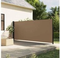 vidaXL Markise Seitenmarkise Ausziehbar Taupe 160x300 cm