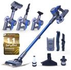 Sommertal Akku-Handstaubsauger Akku Staubsauger VARIO150 3-Stufen Turbosauger...