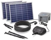 esotec Bachlaufpumpe 150/3500 Solar Teichpumpe Akku Solarmodule SET 3500l/h...