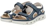 Rieker Sport Outdoorsandale Sandale, Sommerschuh, Sandalette, Plateauabsatz, mit