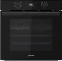 BAUKNECHT Einbaubackofen BBA285PU1ZK, mit 1-fach-Teleskopauszug,