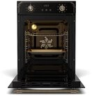 Klarstein Backofen Victoria 45 cm 49l Einbaubackofen, mit Verchromte Auszüge, kein, Klarstein Backofen Victoria 45 cm 49l Einbaubackofen, mit Verchromte Auszüge, kein,