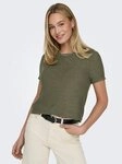 ONLY Kurzarmpullover ONLSUNNY S/S PULLOVER NOOS KNT Kunstfaser, regular fit