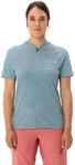 T-Shirt VAUDE "Women's Tamaro HZ Shirt IV", Damen, Gr. 36, blau (nordic blau),