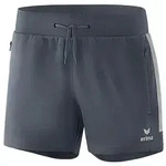 Erima Sporthose Short Squad kurz grau/silbergrau Damen grau 34