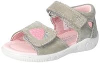 PEPINO by RICOSTA Mimi WMS: mittel Lauflernschuh Sandalette mit Klett und Stickerei,