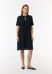comma Minikleid Kleid Flie&szlig;endes Plissee-Kleid aus Chiffon