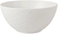 Villeroy & Boch Salatsch&uuml;ssel Manufacture Rock blanc Salatsch&uuml;ssel 24cm, Porzellan,