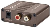 OEHLBACH Audio-Wandler AD Transformer Analog zu Digital Audiowandler, Vollmetall,