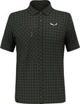 Salewa Outdoorhemd PUEZ DRY M S/S SHIRT DARK OLIVE
