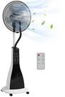 HOMCOM Standventilator mit Wasser, Nebel Ventilator mit Fernbedienung, 3L Wassertank,