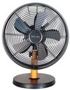 Unold Tischventilator Black Steel 86715, 3 Geschwindigkeitsstufen Neigungswinkel