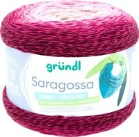 Gr&uuml;ndl Saragossa H&auml;kelwolle, 1000 m, verschiedene Farben