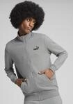 Trainingsjacke PUMA "ESS NO 1 LOGO TRACK JACKET TR", Herren, Gr. S, grau (medium gray