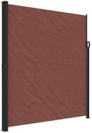 vidaXL Seitenmarkise Sichtschutz Windschutz Ausziehbar Braun 220x600 cm