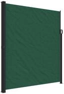 vidaXL Seitenmarkise Seitenmarkise Ausziehbar Dunkelgr&uuml;n 220x600 cm