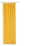 Wirth Vorhang Warnow (1 St), Schlaufen, blickdicht, Chenille gelb 132 cm x 225 cm