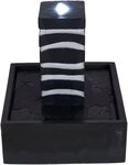 AcquaArte Gartenbrunnen BORGO, 18 cm Breite, Wasserbecken BxT: 50x50 cm,...