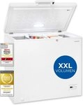 exquisit Gefriertruhe GT201-HE-040E weiss, 93,4 cm breit, 198 l, Kompaktes...