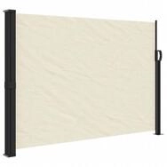 vidaXL Seitenmarkise Sichtschutz Windschutz Ausziehbar Creme 140x500 cm