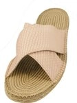 Siebi`s Siebi's Matera Strand-und Badeschuh Pantolette in Bastoptik f&uuml;r Damen