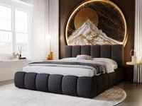 GrainGold Polsterbett Cloud (Set, Polsterbett, Kopfteil, Lattenrost), mit hohe