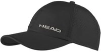 Head Baseball Cap Tennis Pro Player (UV-Schutz, Klettverschluss) 2025 schwarz