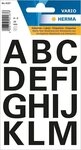 HERMA Aufkleber HERMA Buchstaben-Sticker A-Z, Folie schwarz, 25 mm hoch 4167