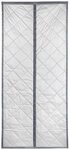 Maximex T&uuml;rvorhang W&auml;rmeschutz 2in1 (1 St), Klettband, verdunkelnd, Polyester,