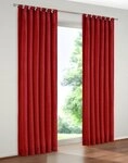 Wirth Vorhang Warnow (1 St), Schlaufen, blickdicht, Chenille