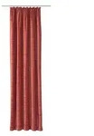Wirth Vorhang Warnow (1 St), Kr&auml;uselband, blickdicht, Chenille, 270 g/m2 rosa 132 cm