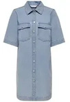 ONLY Blusenkleid ONLBELLE (1-tlg) Plain/ohne Details blau M (38)