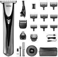 Wahl Multifunktionstrimmer Elite Groom, 20-teiliges Akku-K&ouml;rperpflegeset, T-Klinge,