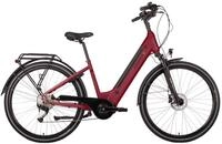 SAXONETTE E-Bike Trekkingrad Deluxe Sport (Wave), 9 Gang Shimano Alivio Schaltwerk,