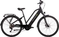 SAXONETTE E-Bike Trekkingrad Premium Sport (Trapez), 10 Gang, Kettenschaltung,