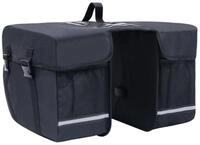 vidaXL Fahrradtasche Doppel-Fahrradtasche f&uuml;r Gep&auml;cktr&auml;ger Wasserdicht 35 L