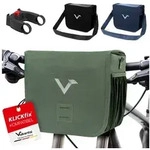 Valkental Lenkertasche Fahrradtasche vorne mit Handyfach, Klickfix-kompatibel,