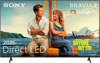 Sony K-75S3 75 BRAVIA 3 DLED-Fernseher (189 cm/75 Zoll, 4K Ultra HD, Google TV, Sony K-75S3 75 BRAVIA 3 DLED-Fernseher (189 cm/75 Zoll, 4K Ultra HD, Google TV,