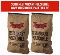 Magna Holzkohle Restaurantholzkohle Set, 2x 15KG, 30 kg