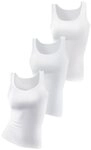 petite fleur Achselhemd (3er-Pack) aus reiner Baumwolle, Tanktop, Unterziehshirt